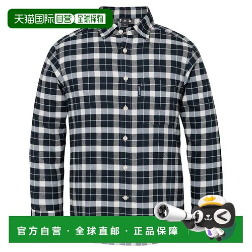 1h可退 香港直邮mont-bell 男士衬衫 2104778NV CO 深蓝色 Core S