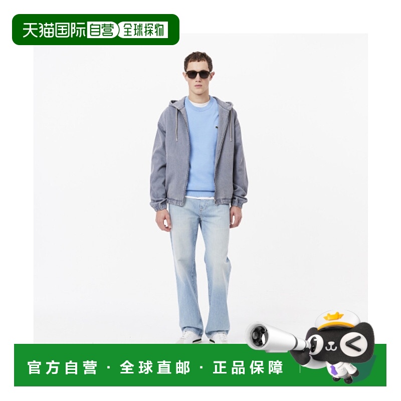 韩国直邮LACOSTE 男士牛仔裤 直筒裤HH2321-55GMKU