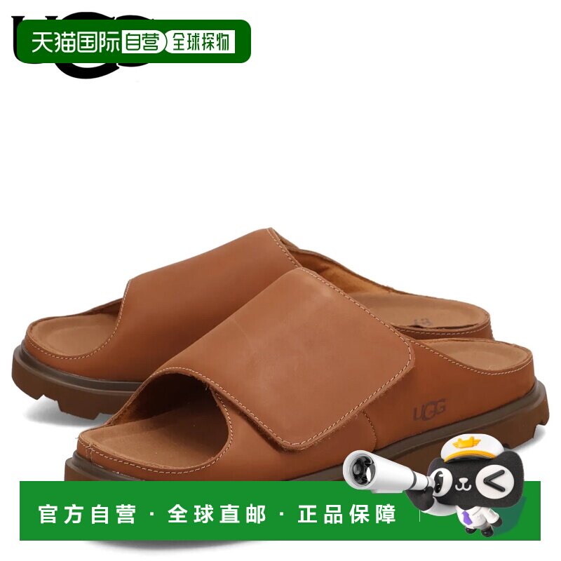 日本直邮UGG 男士索拉诺拖鞋 凉拖凉鞋 1167651栗色图片