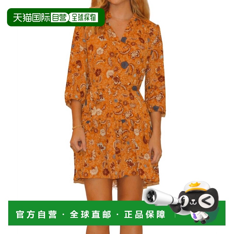 自营 veronica mPhyllis-Phyllis带腰带衬衫连衣裙 美国奥莱直发