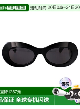1h可退 香港直邮GUCCI 女士眼镜 GG1696S001 AW2025 灰色 椭圆形