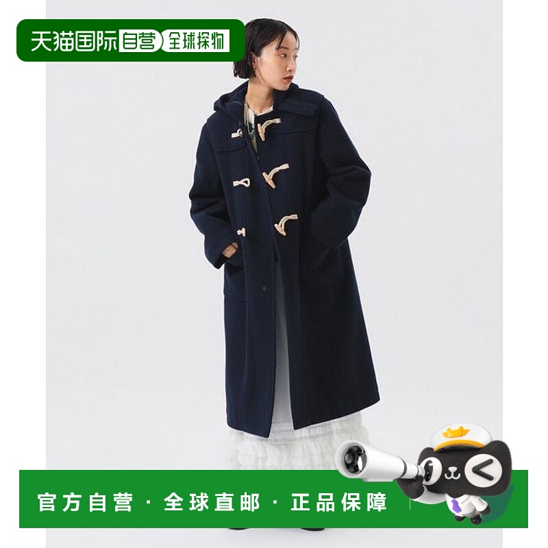 1h可退 日本直邮BEAMS BOY 牛角扣大衣廓形