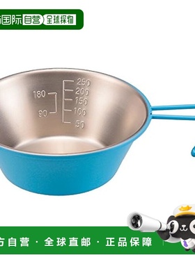 【日本直邮】鹿牌 不锈钢 Sierra 杯 320ml 蓝色 UH-12户外