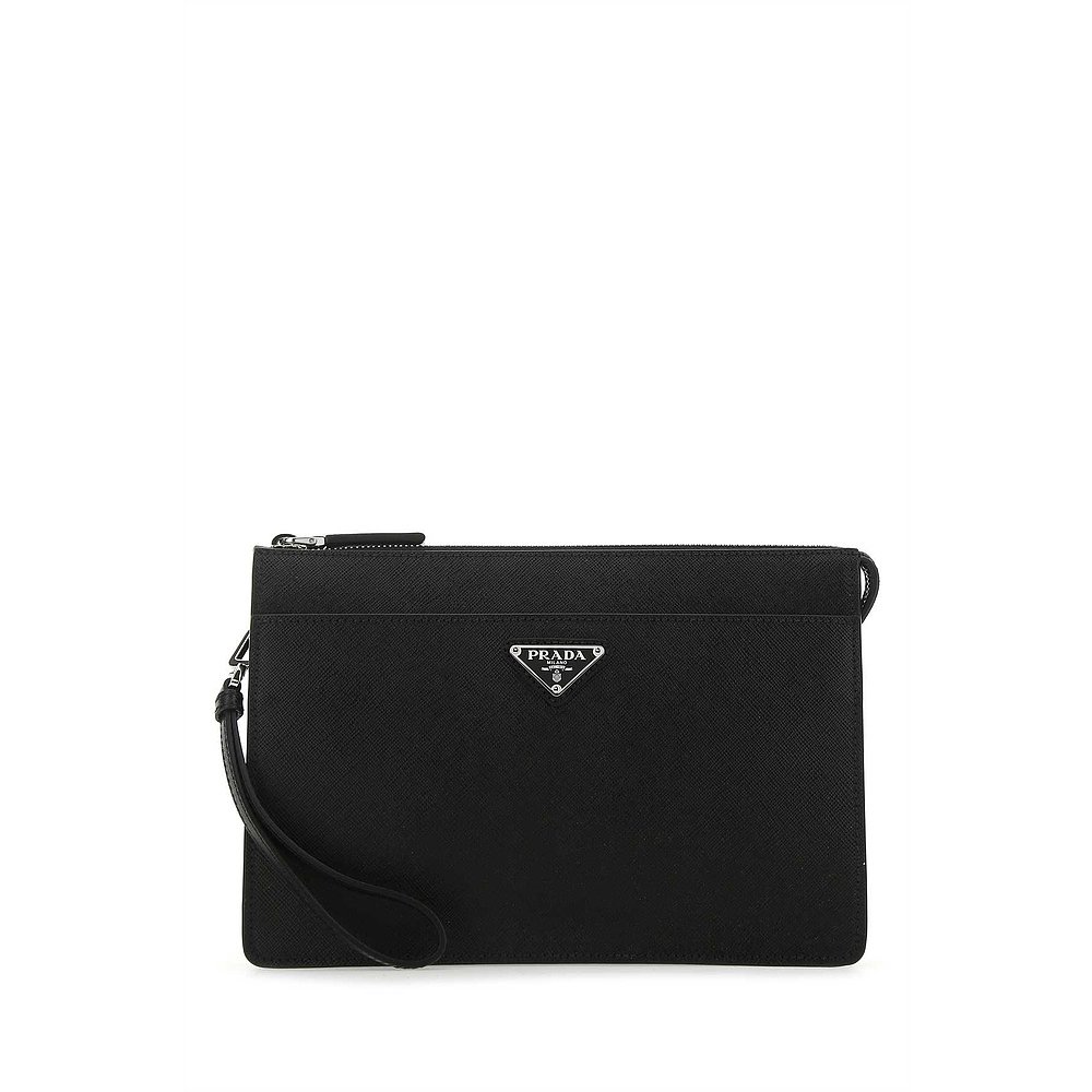 PRADA 男士单肩包 2VF032VOOI9Z2F0002NERO CO 黑色