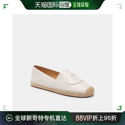 美国直邮COACH Cruz Espadrille CR848 粉笔