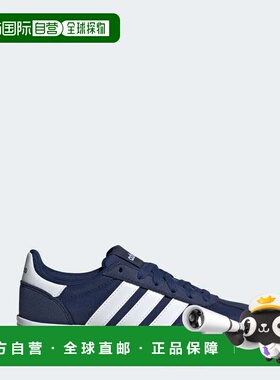 自营adidas Run 70s 2.0童鞋-深蓝色/云白色/云白色 美国奥莱直发