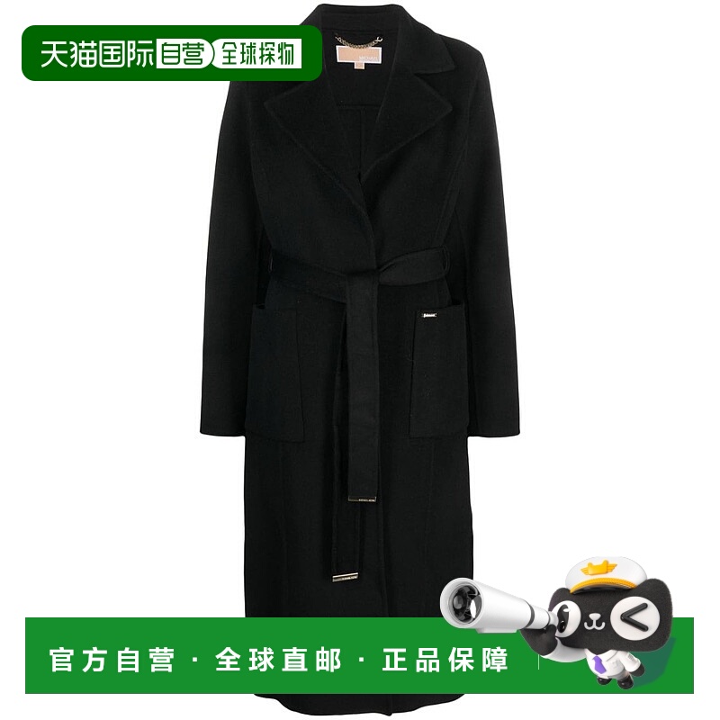 1h可退 香港直邮MICHAEL KORS 女士大衣 77C5935M22001 CO 黑色 P