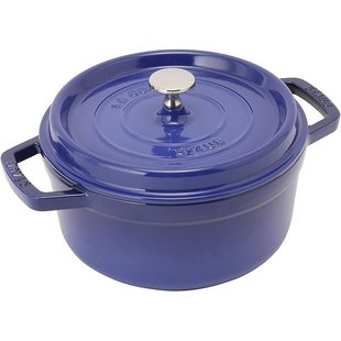 Staub珐琅 铸造搪瓷锅22cm 宝蓝色 3272341022769