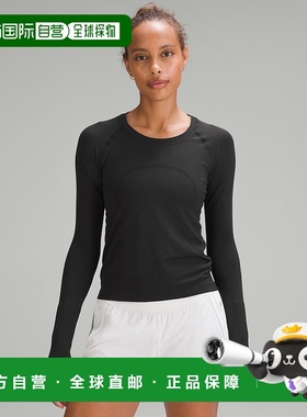 日潮跑腿Lululemon露露乐蒙Swiftly Tech跑步衬衫prod9750541长袖