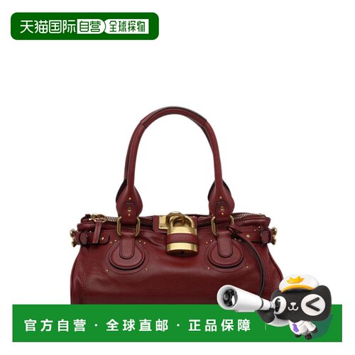 香港直邮CHLOÉ 女士斜挎包 CH25WS802P75633 AW2026 红色