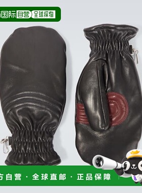 1h可退 香港直邮Our Legacy 男士 Spheric 毛羊皮内衬皮革连指手