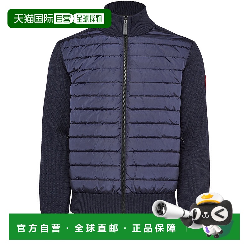 1h可退 香港直邮Canada Goose 加拿大鹅 男士 HyBridge 抓毛絨上