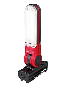 松下充电LED多用灯7.2V16小时1.5Ah电池组x2充电器黑色