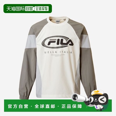 韩国直邮FILA Whella Uni 拼色梭织上衣 - SWH 3560372