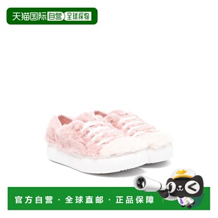 香港直邮MARNI 男童运动鞋 82034820351 AW2025 粉红色 Faux Fur
