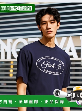 1h可退 日本直邮HUF 男女同款印花短袖T恤 25M_TS80226