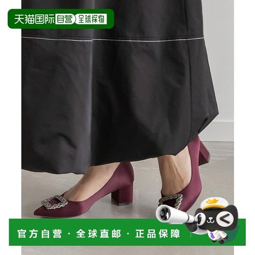 日本直邮RANDA 视觉部件厚底粗跟高跟鞋 RA041BW13531 黑色