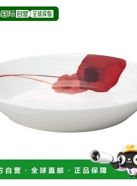 【日本直邮】Narumi鸣海 盘碟 春田 红色 15cm 微波炉适用 日本制