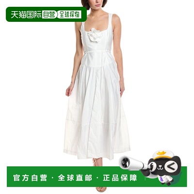 自营cinq a septCinq à Sept Joisian Midi Dress - white 美国