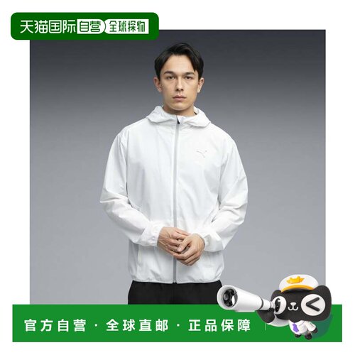 日本直邮男士训练 FLEX STRETCH WOVEN JKT 夹克 白色
