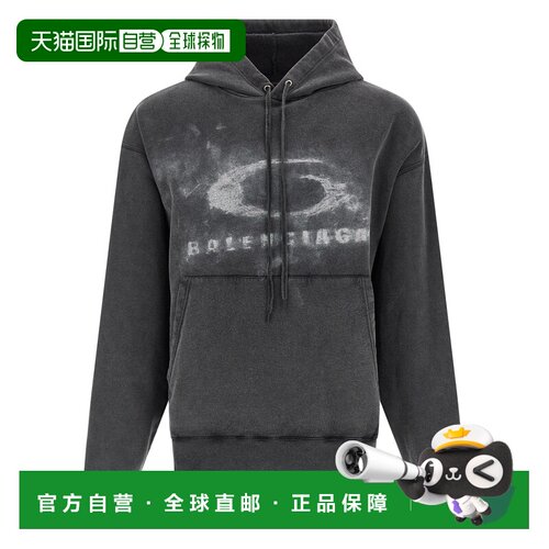 香港直邮BALENCIAGA 男士卫衣 858143TTVN69034 SS2026 灰色