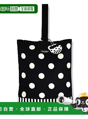 【日本直邮】Colorful Candy Style 鞋盒圆点大号斜纹/黑色N31551