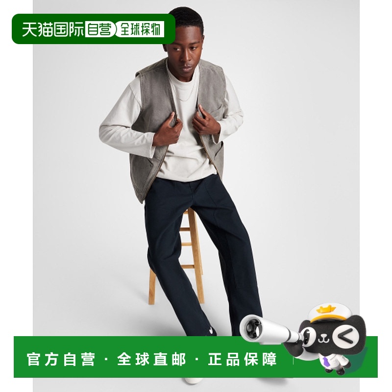 韩国直邮CONVERSE 男士男装休闲裤10027337-A02 Double Knee Harb