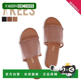 SANDAL 日本直邮Tkees 女式 Slide BLAIR棕色 凉鞋