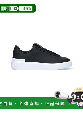 香港直邮BALMAIN 女士运动鞋 DN1VI690LVTREAB CO 黑色 B-Court s