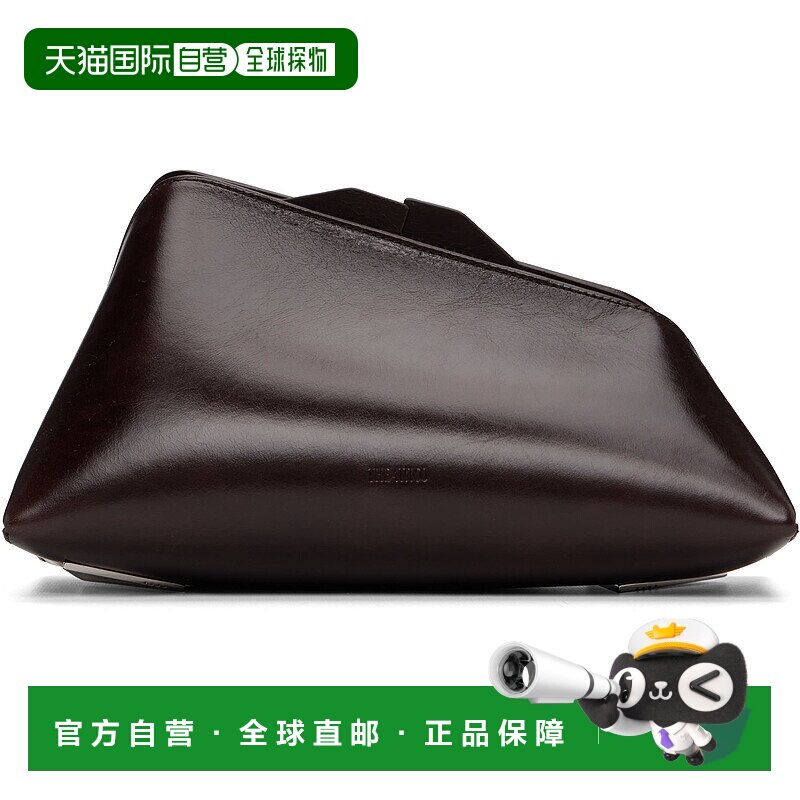 1h可退 香港直邮潮奢 The Attico 女士 棕色 8:30 PM 手拿包 251W