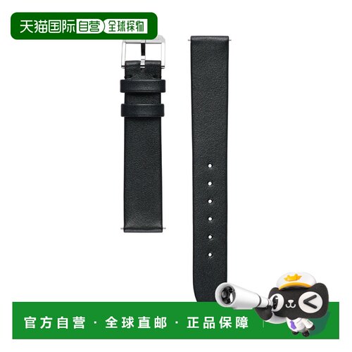 自营欧洲直邮GUCCI古驰 G-Timeless黑色皮革手镯男女通用配饰