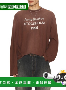 1h可退 香港直邮潮奢 Acne Studios 艾克妮 男士 长袖T恤 CL0197C