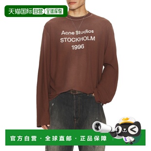 1h可退 香港直邮潮奢 Acne Studios 艾克妮 男士 长袖T恤 CL0197C