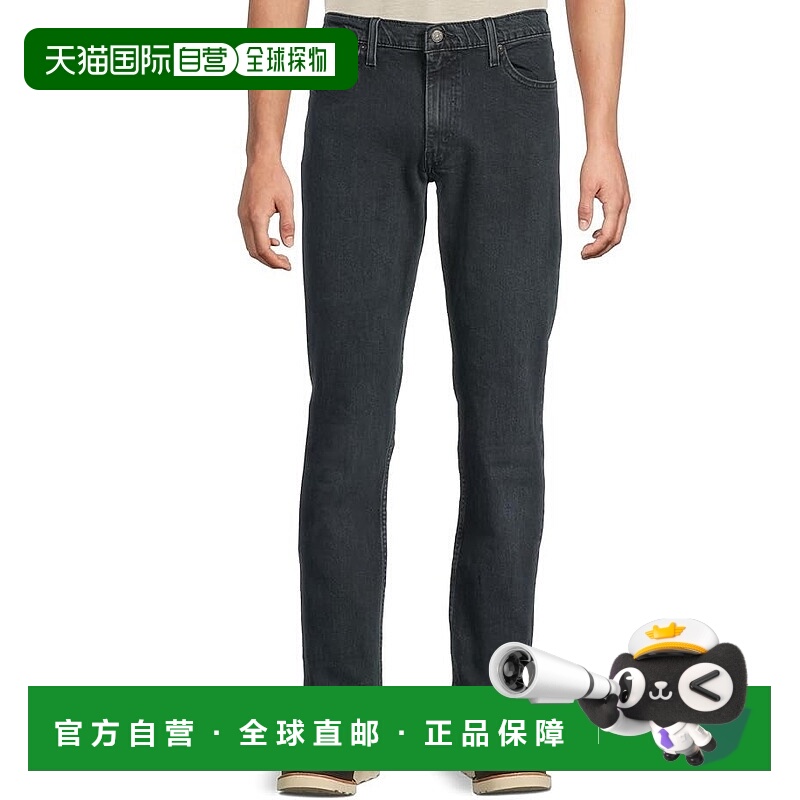 自营Levi's 511 Jeans Men's Dark Indigo Denim Stretch Straigh