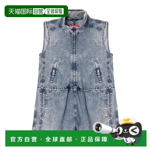 1h可退 香港直邮DIESEL 女士连体裤 A193790PLBH01 AW2025 灰色