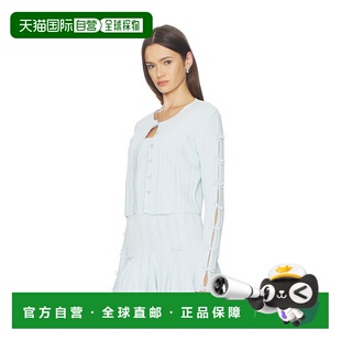 1h可退 香港直邮潮奢 LOVESHACKFANCY 女士 Zoriah 针织开衫 K206