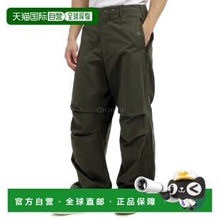 韩国直邮Engineered Garments 裤子 B - 橄榄色棉拉绒 HB (24F1F0