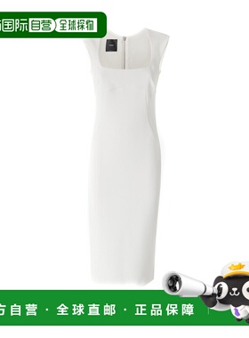香港直邮PINKO 女士连衣裙 103960A20AZ10WHITE AW2024 白色