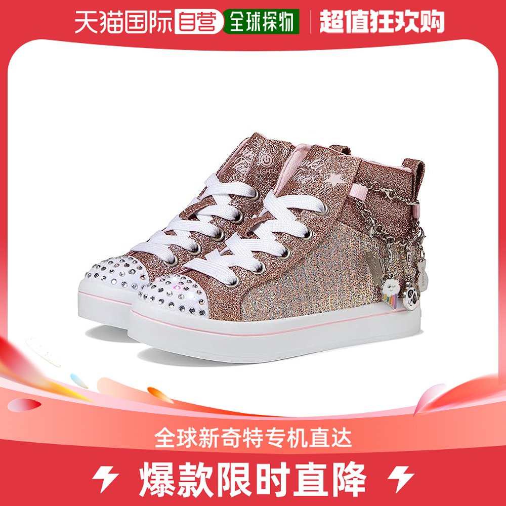 香港直邮潮奢 skechers斯凯奇女童Toes- Twi-Lites 2.0- Char