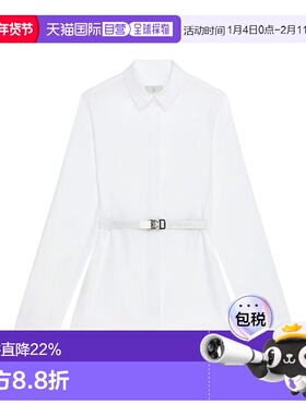 香港直邮Givenchy 4G束带府绸衬衫 BW611H1480