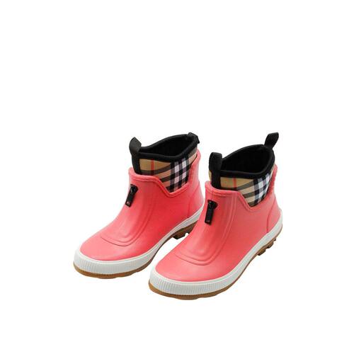 BURBERRY 男童运动鞋 407599205 SS2025 粉红色 Ankle Boots