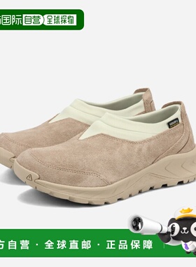 日本直邮KEEN 女士 TTS MOC WP 防水一脚蹬 斑纹/银桦米色 (10312