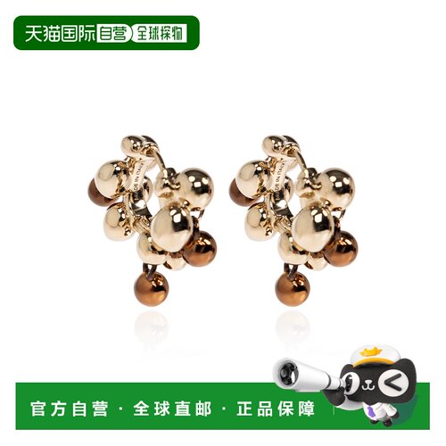 香港直邮LEMAIRE 女士耳饰 JW0160LO036MU150 AW2026 金色 圆形立