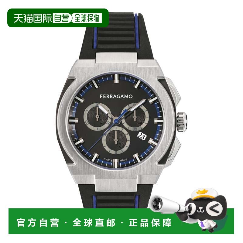 自营salvatore ferragamoFerragamo Supreme Chrono 硅胶腕表 - /