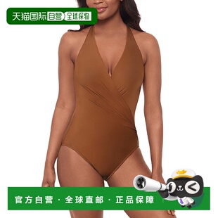 自营Miraclesuit  Wrapsody One-Piece - orange 美国奥莱直发