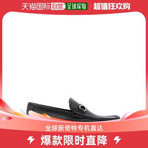 香港直邮SALVATORE FERRAGAMO黑色男士乐福鞋 0642848