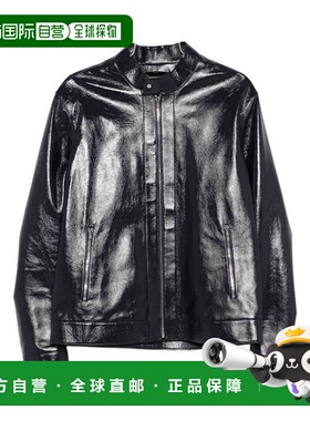 香港直邮FENDI 男士皮衣 FPJ143AVZRF0N5W SS2026 黑色 Casual te