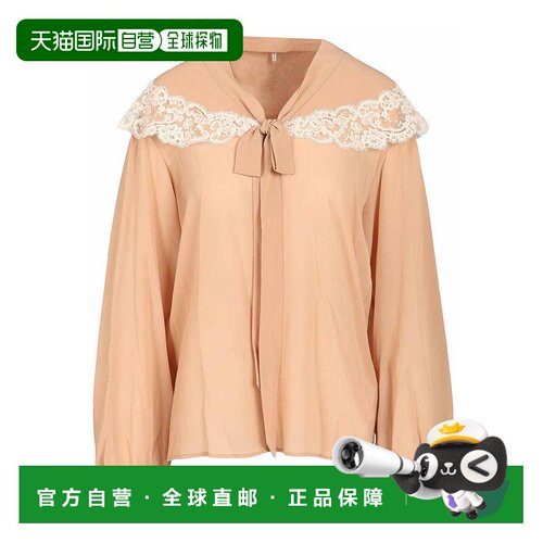 1h可退 香港直邮Chloe蔻依LACES女士上衣