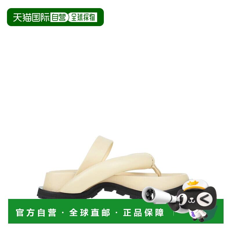 香港直邮Jil Sander 吉尔 桑达 女士 人字拖 beige米色 舒适时尚