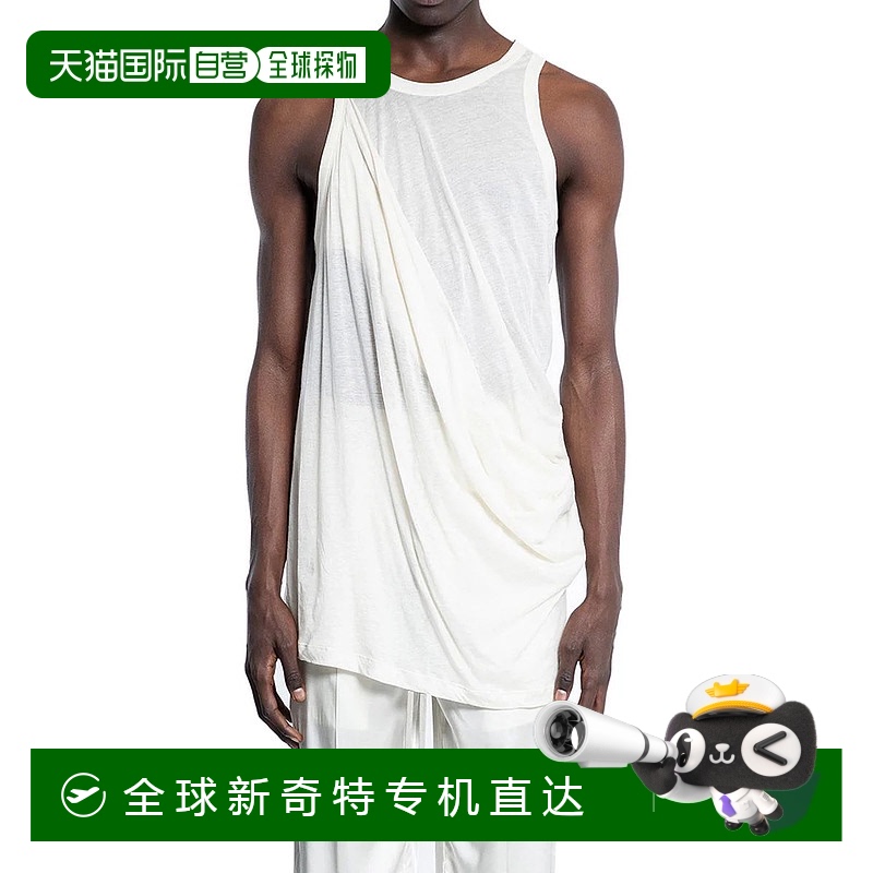 1h可退香港直邮RICK OWENS男士T恤 RR01E5152UC41 SS2025浅棕